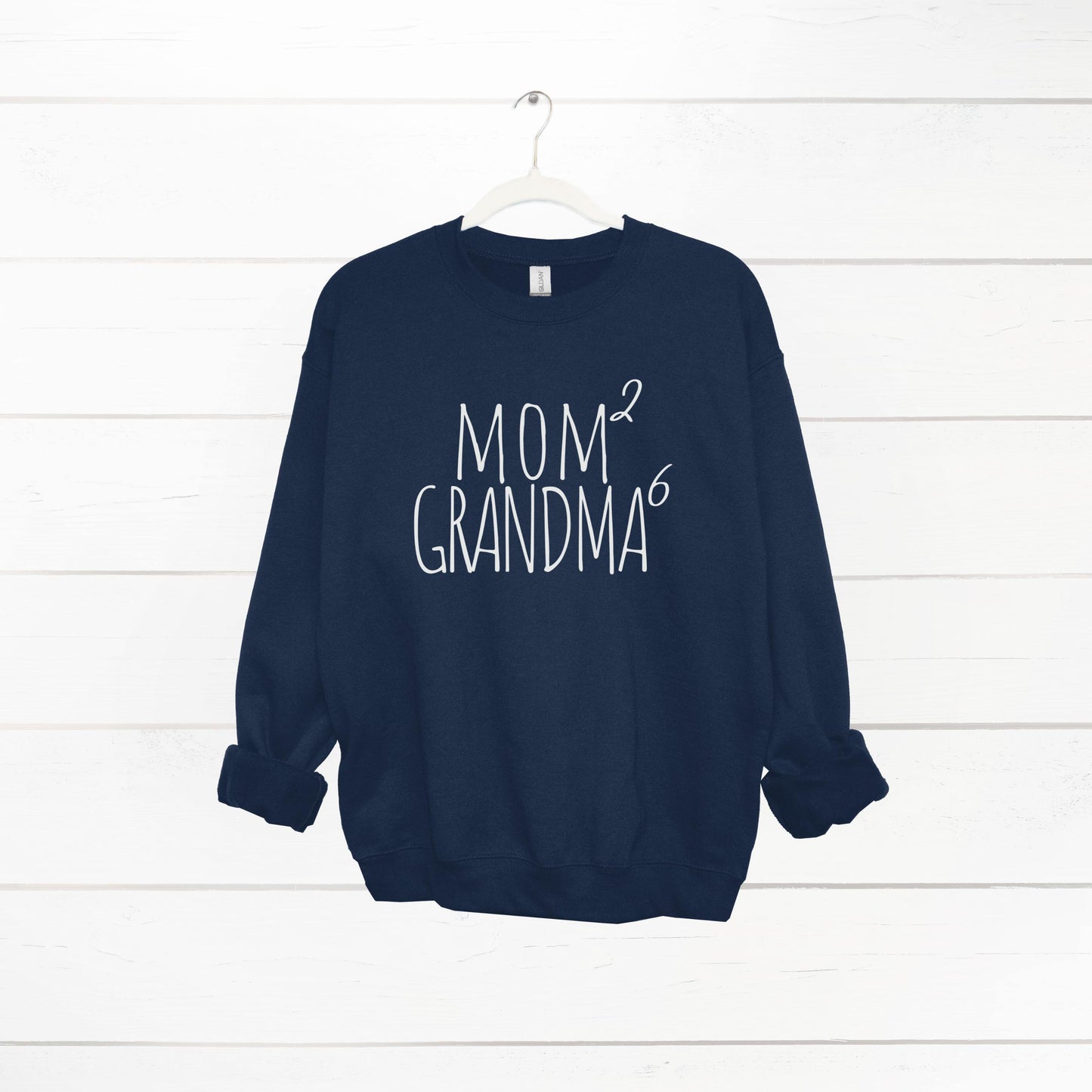 Personalized Mama Grandma Crewneck Sweatshirt