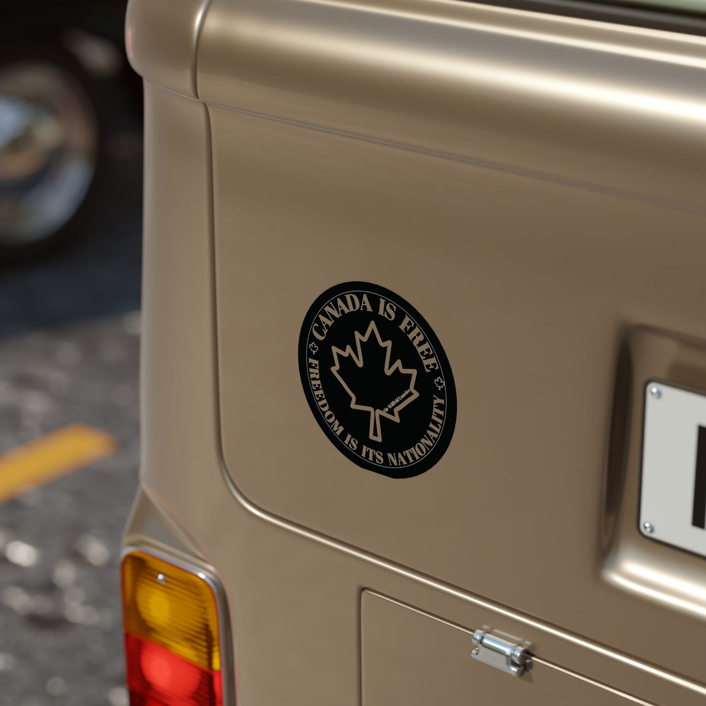 Canada Freedom Outdoor Sticker - Durable Vinyl
