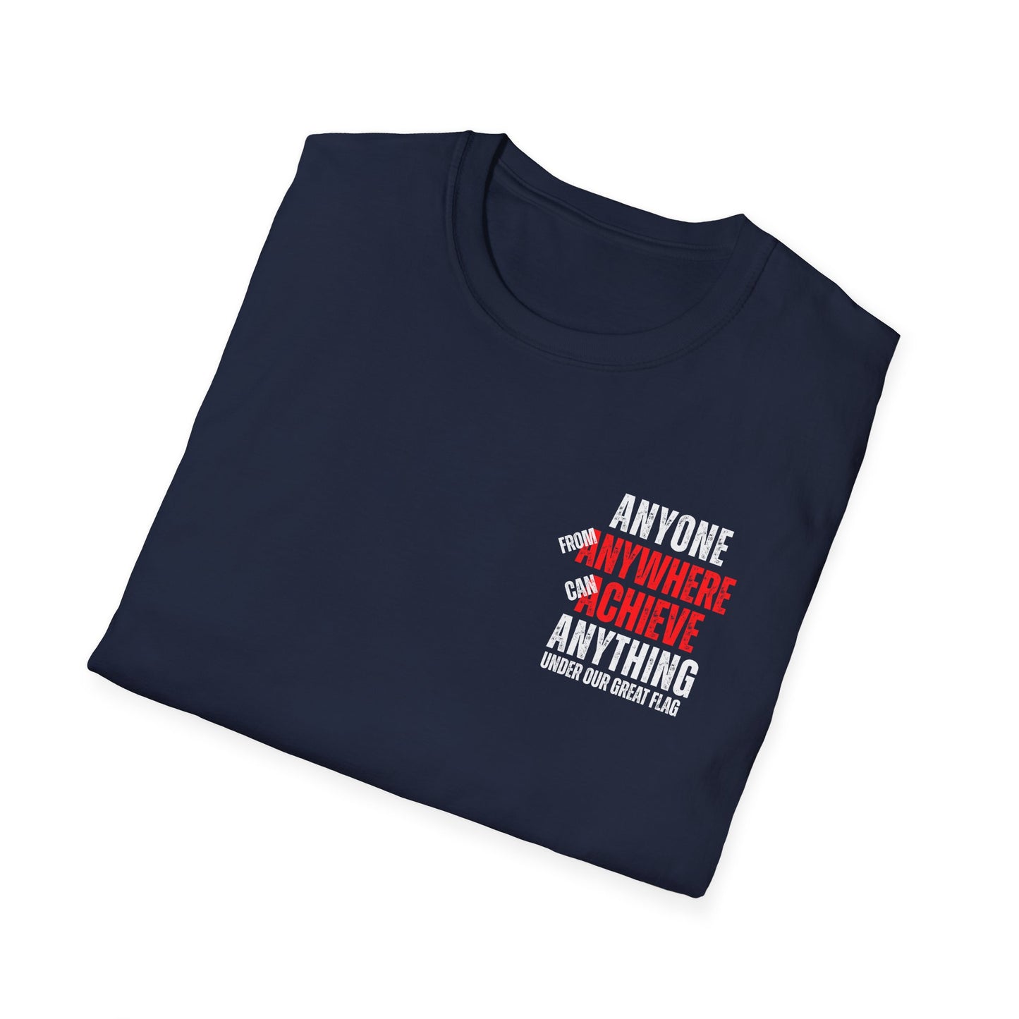 Anyone from Anywhere... Pocket Design, Unisex T-Shirt - Canada Pride Tee