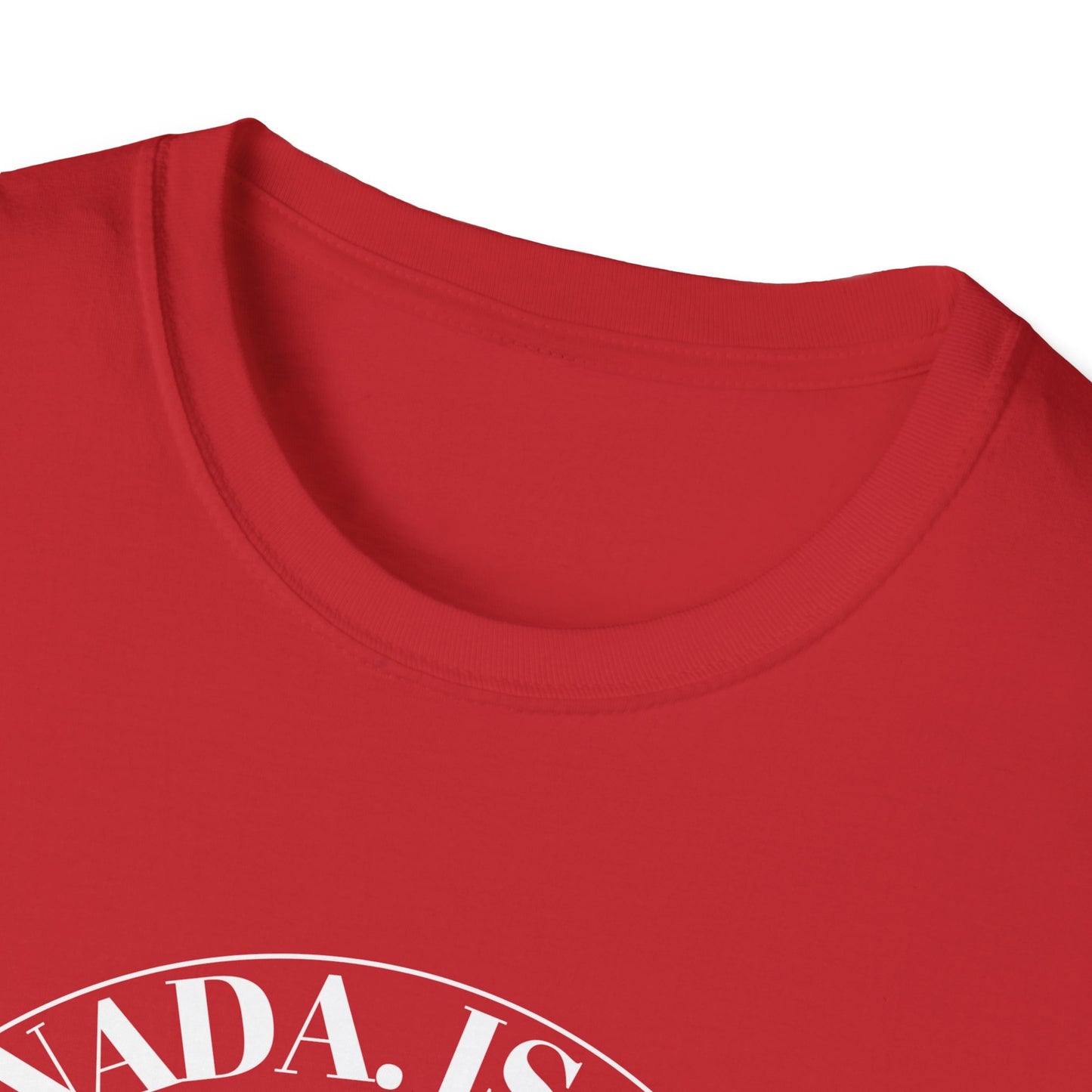 Freedom Is Its Nationality Unisex white letter T-Shirt - Canada Pride Tee