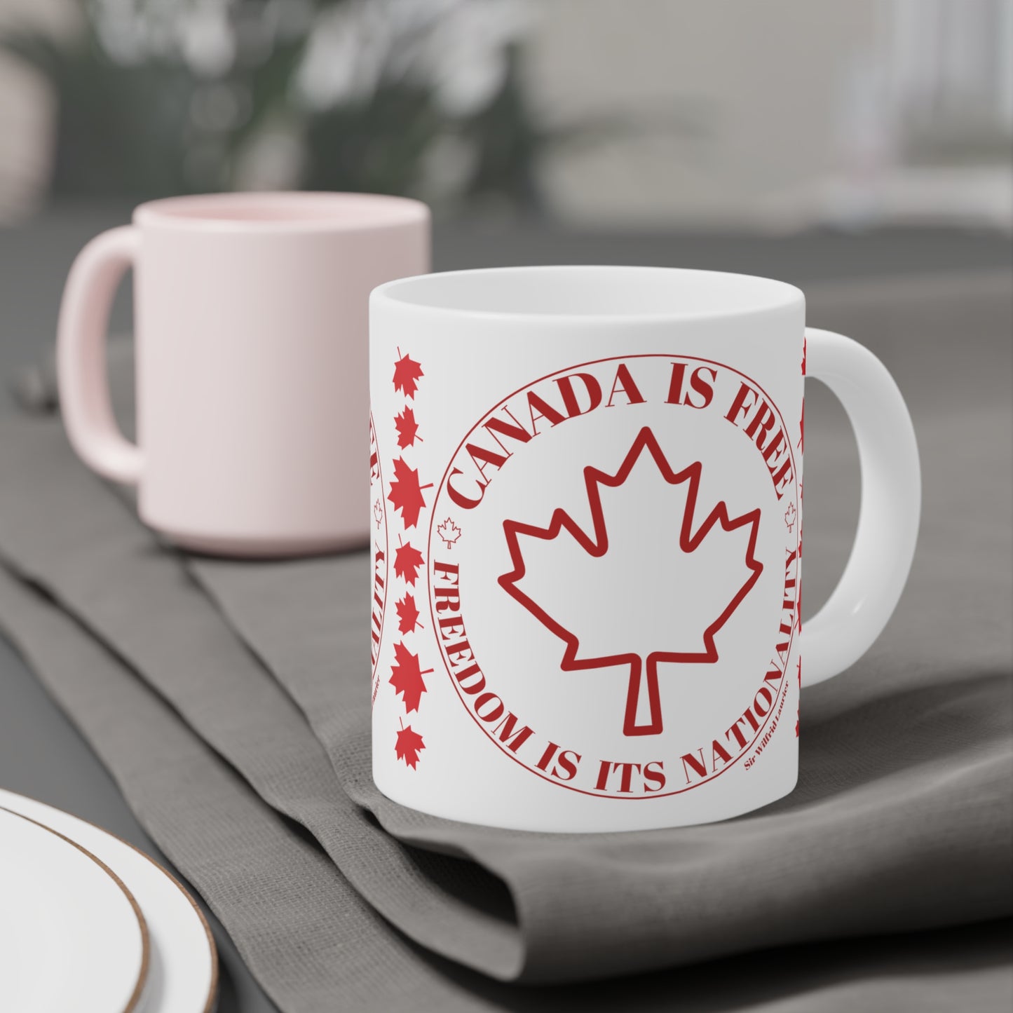 Canada Freedom Ceramic Mug - Embrace Your Nationality (11oz, 15oz, 20oz)