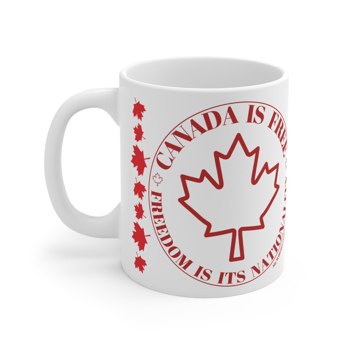 Canada Freedom Ceramic Mug - Embrace Your Nationality (11oz, 15oz, 20oz)