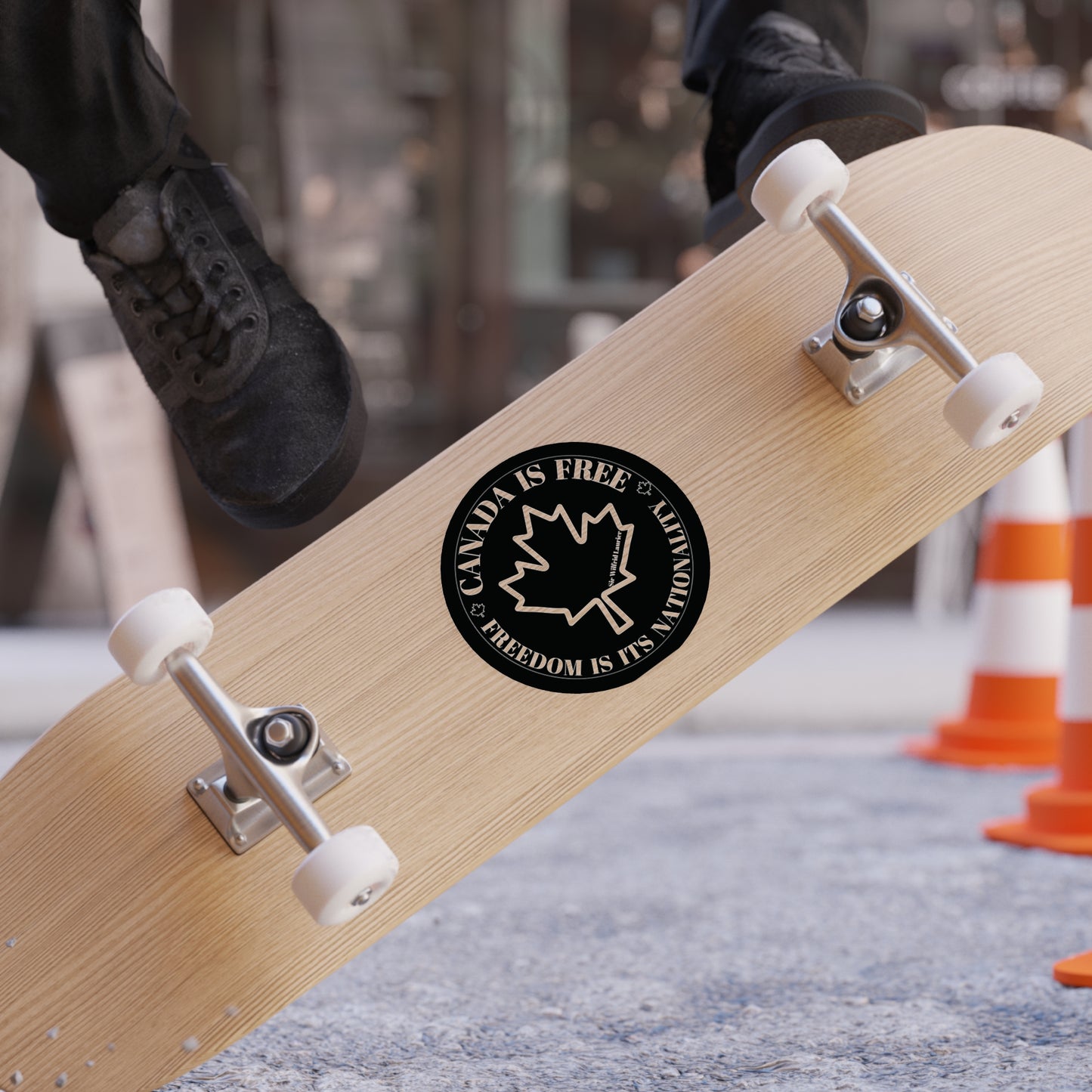 Canada Freedom Outdoor Sticker - Durable Vinyl