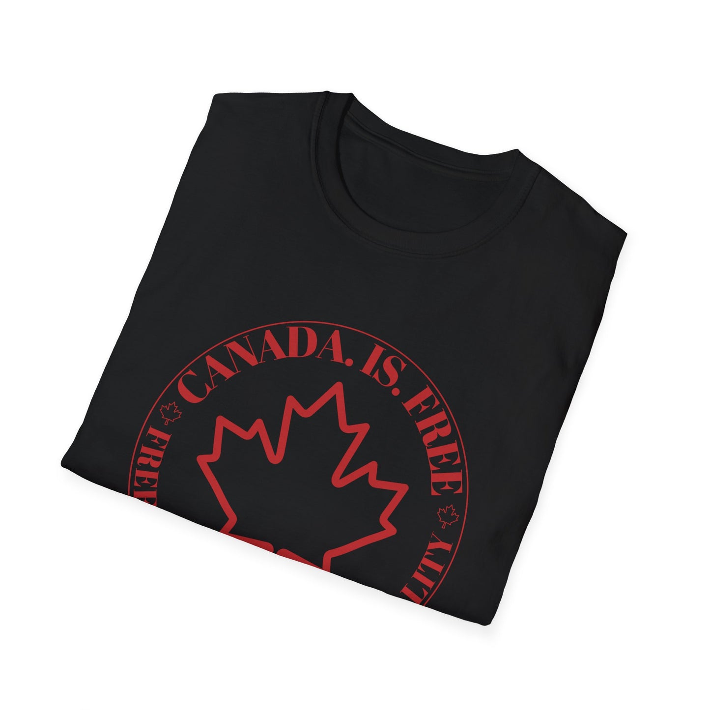 Freedom Is Its Nationality Unisex Softstyle T-Shirt - Canada Pride Tee
