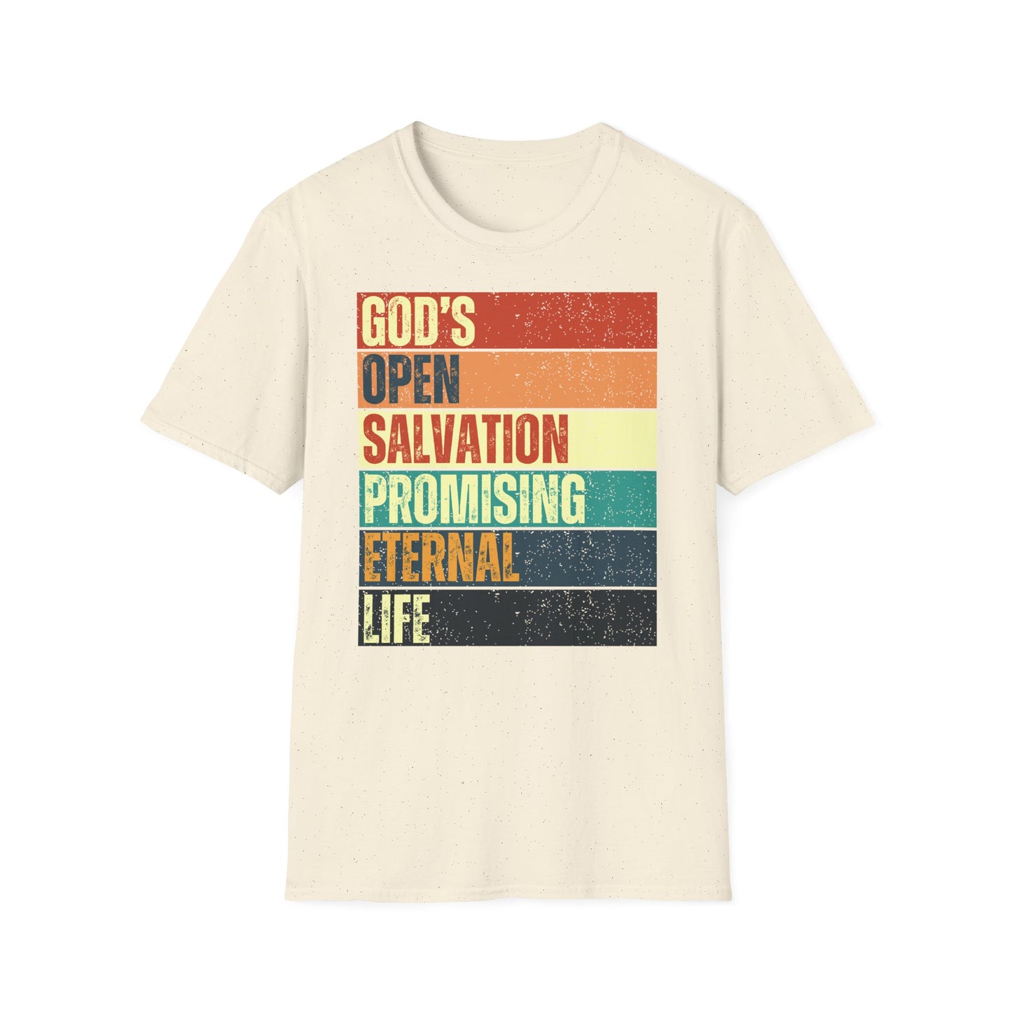 G.O.S.P.E.L. God's Open Salvation Promising Eternal Life Crewneck T-shirt