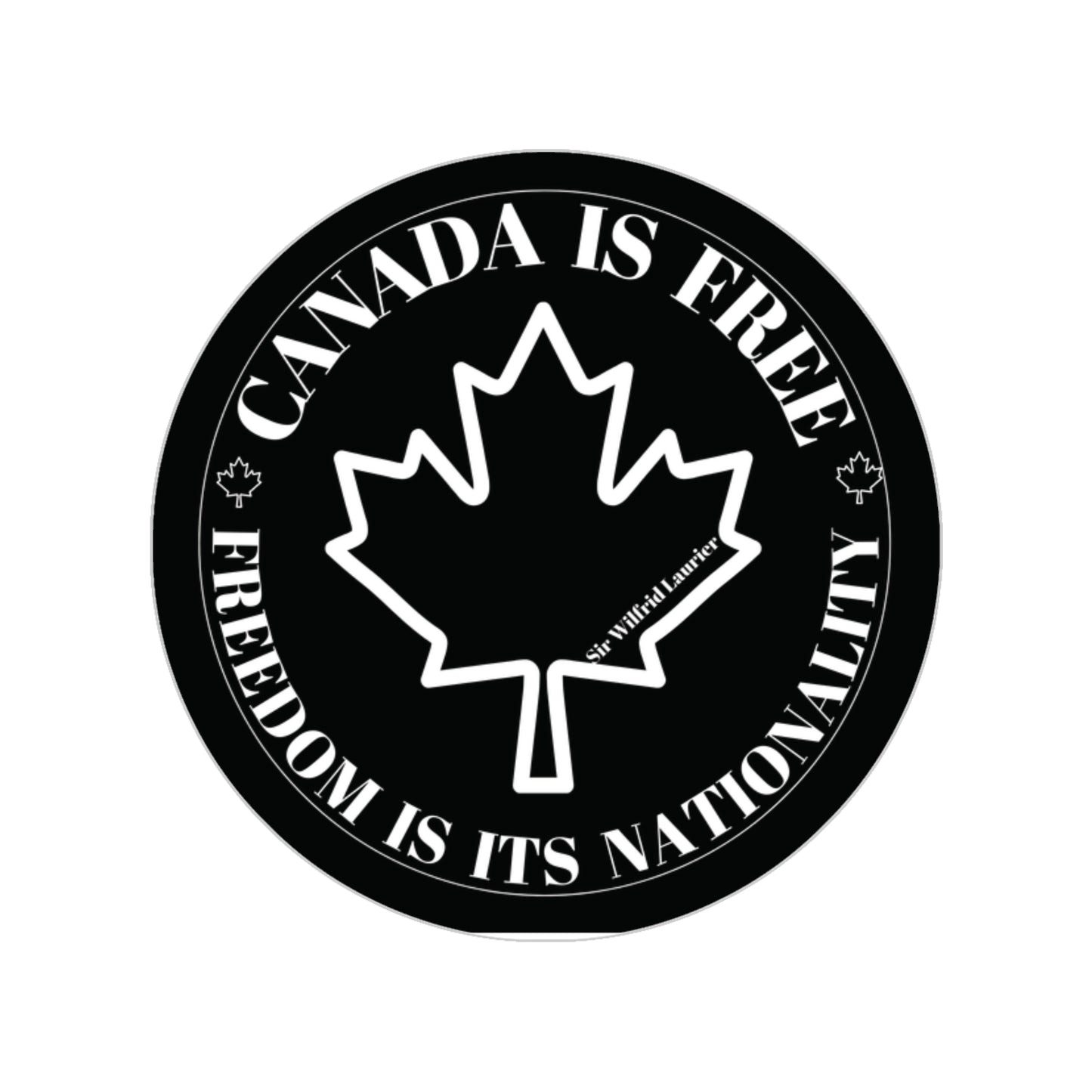 Canada Freedom Outdoor Sticker - Durable Vinyl