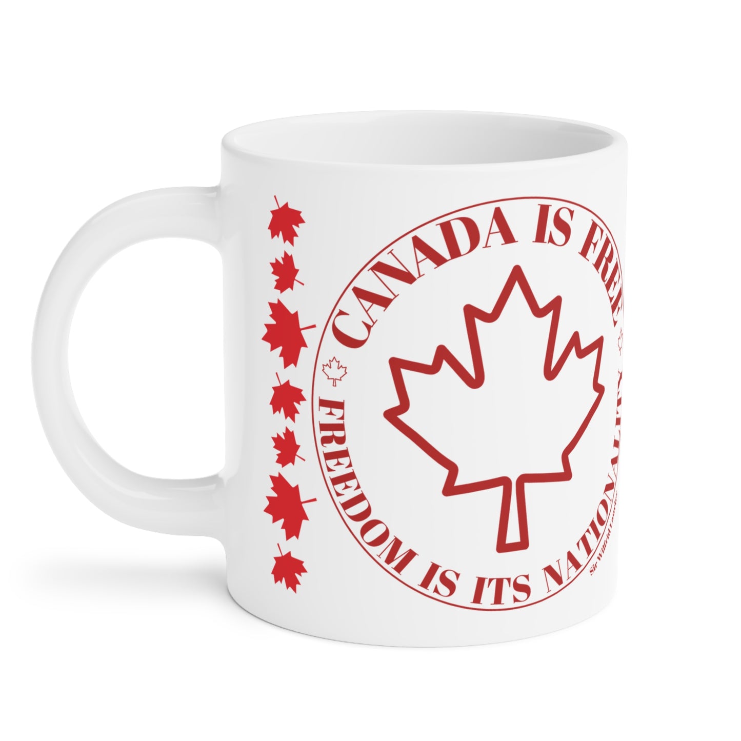 Canada Freedom Ceramic Mug - Embrace Your Nationality (11oz, 15oz, 20oz)