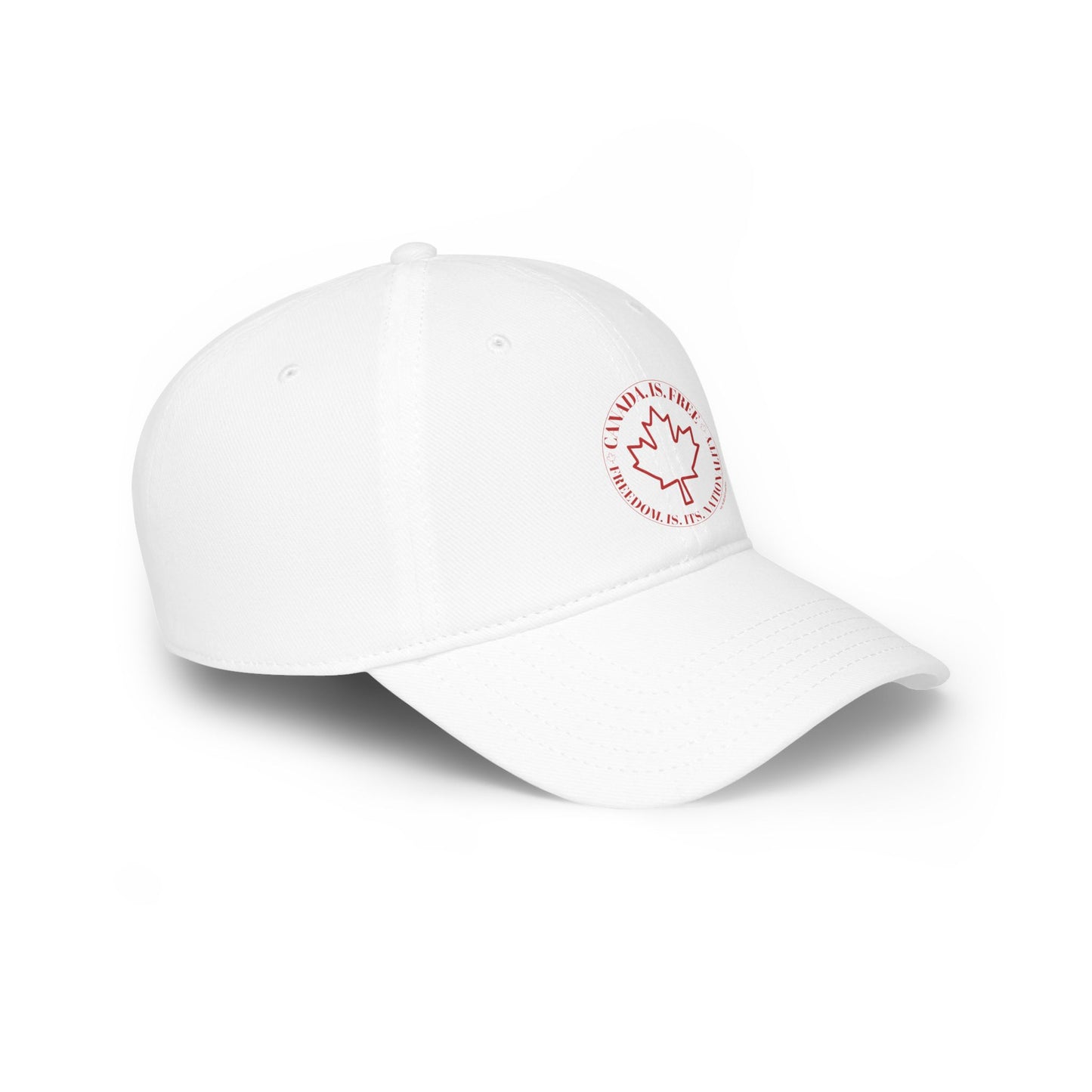 Canada is Free. Canada Freedom Low Profile Baseball Cap