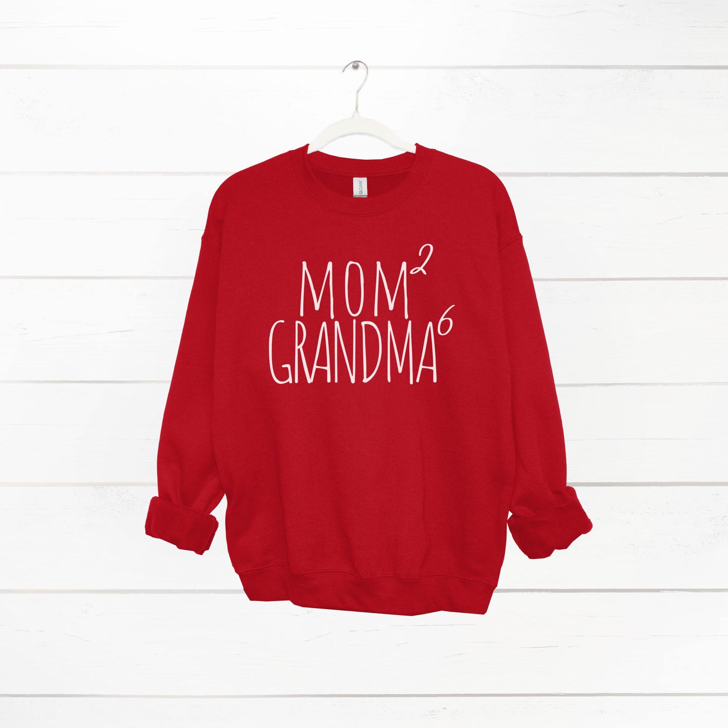 Personalized Mama Grandma Crewneck Sweatshirt