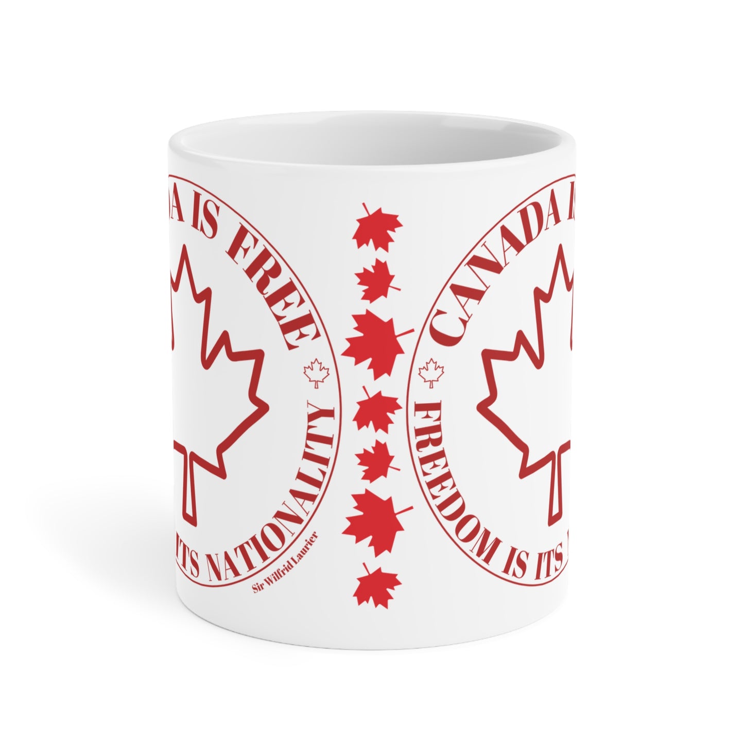 Canada Freedom Ceramic Mug - Embrace Your Nationality (11oz, 15oz, 20oz)