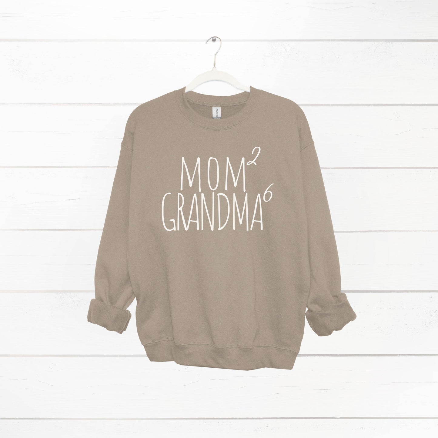 Personalized Mama Grandma Crewneck Sweatshirt