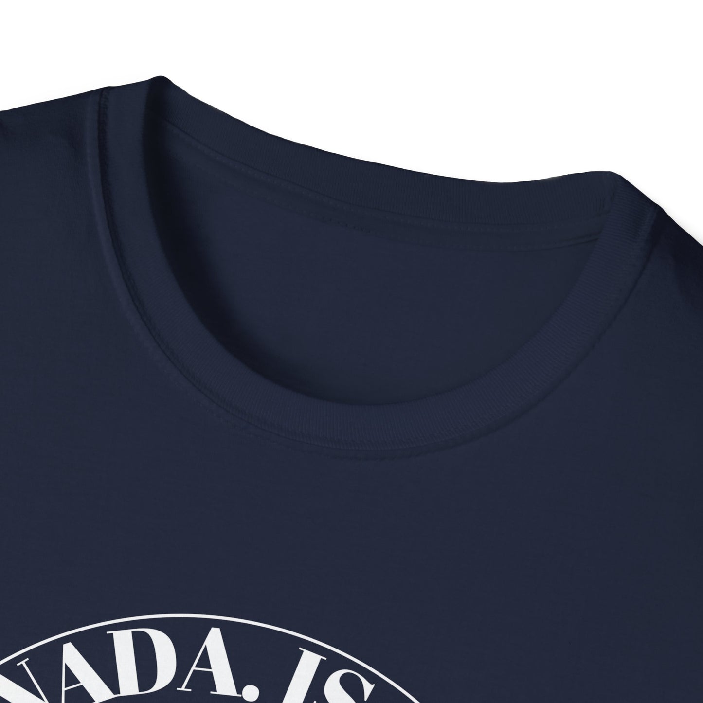 Freedom Is Its Nationality Unisex white letter T-Shirt - Canada Pride Tee