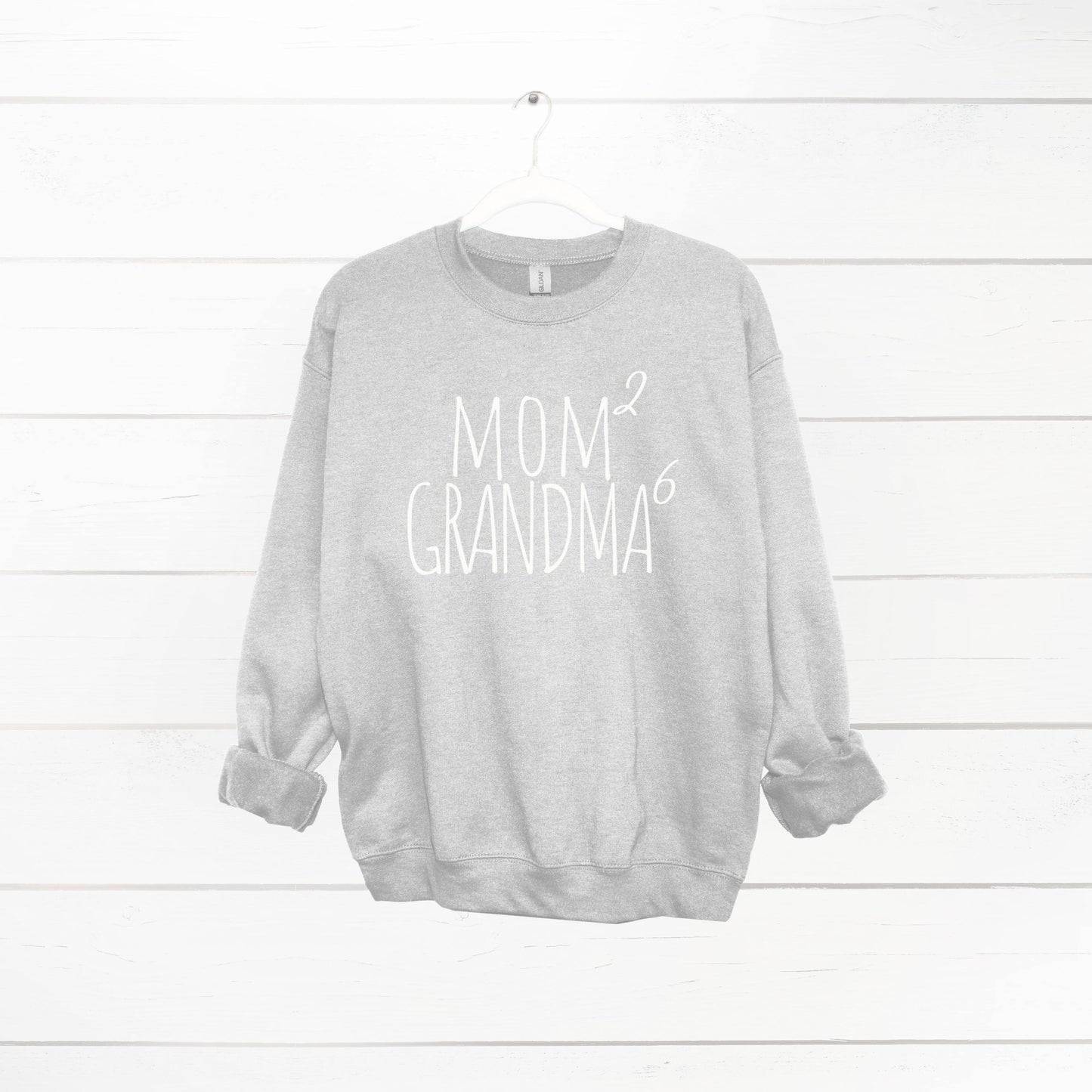 Personalized Mama Grandma Crewneck Sweatshirt