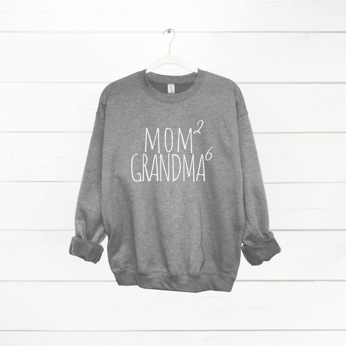 Personalized Mama Grandma Crewneck Sweatshirt