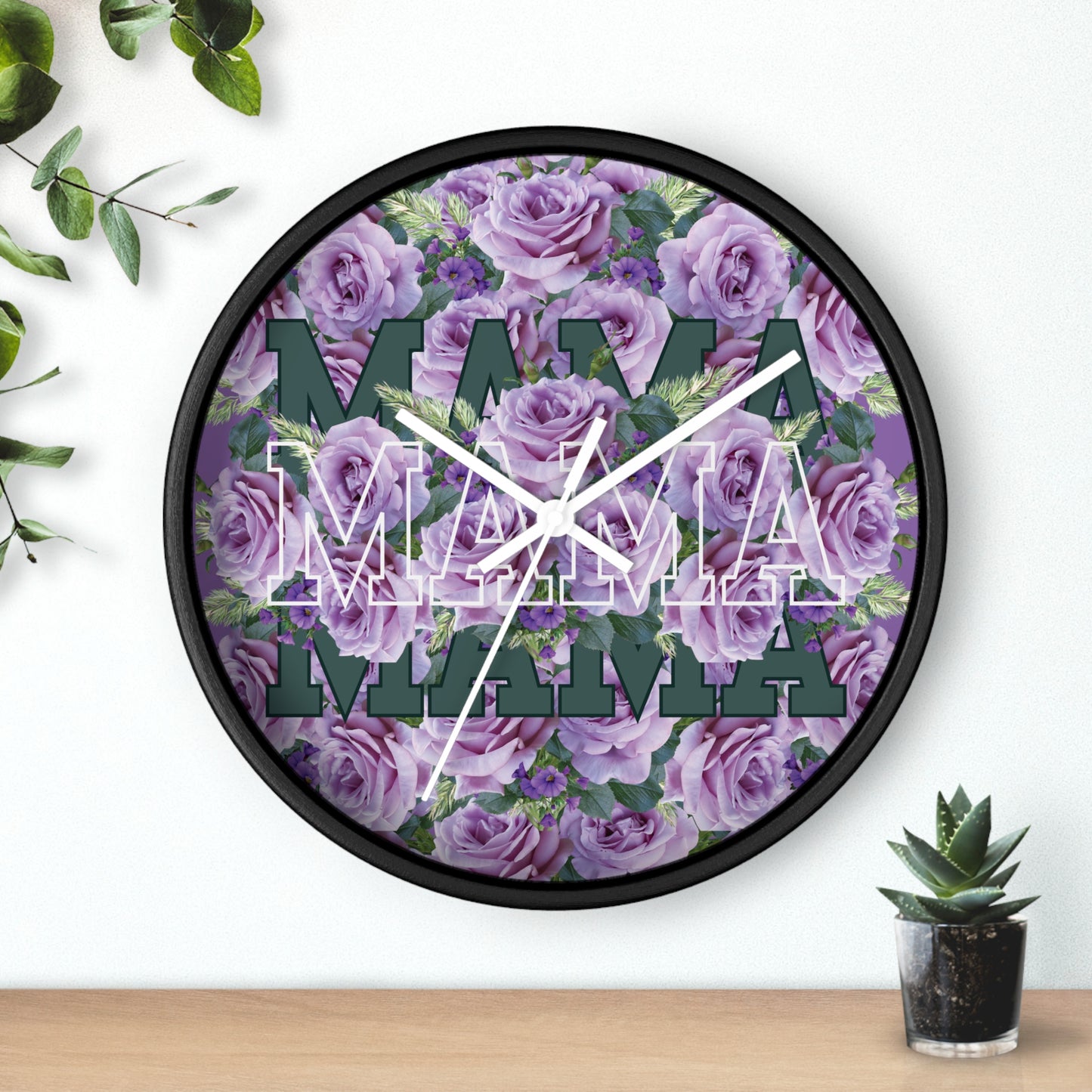 Mother's Day or any day Wall Clock