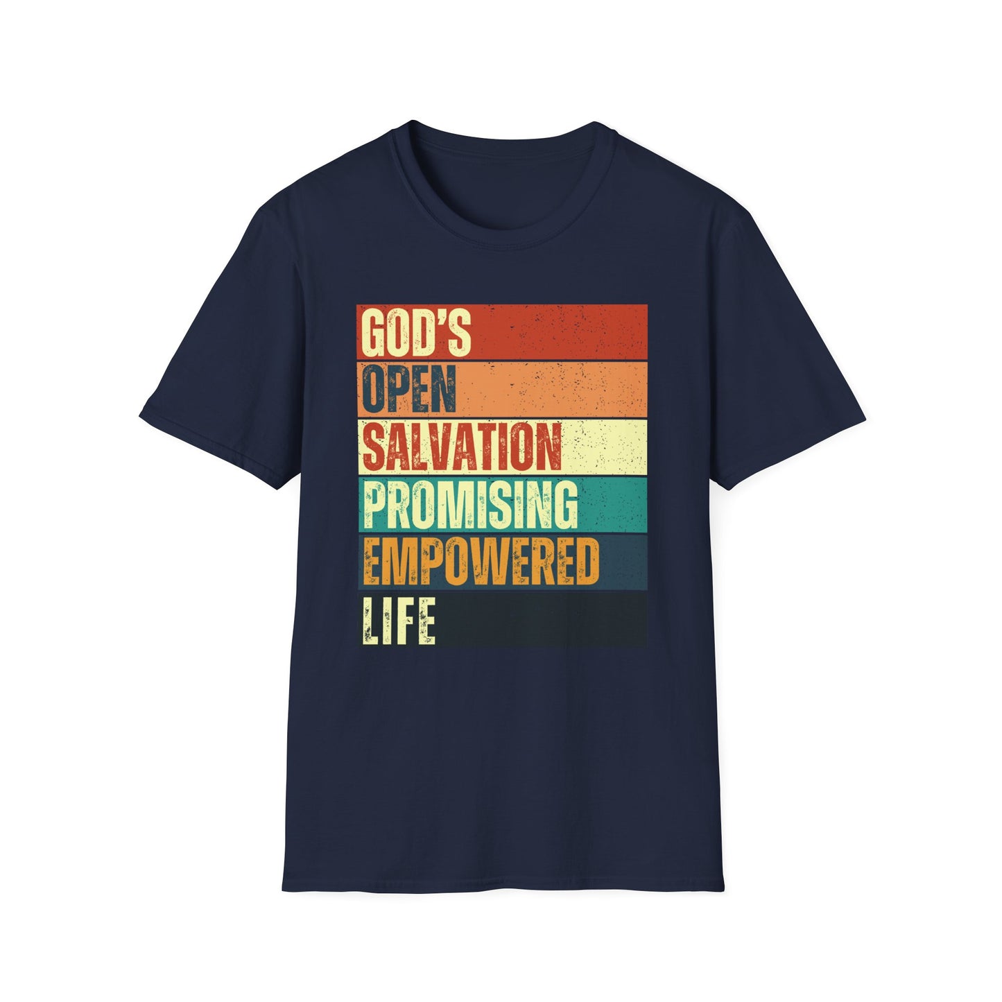 G.O.S.P.E.L. God's Open Salvation Promising Empowered Life Crewneck T-shirt