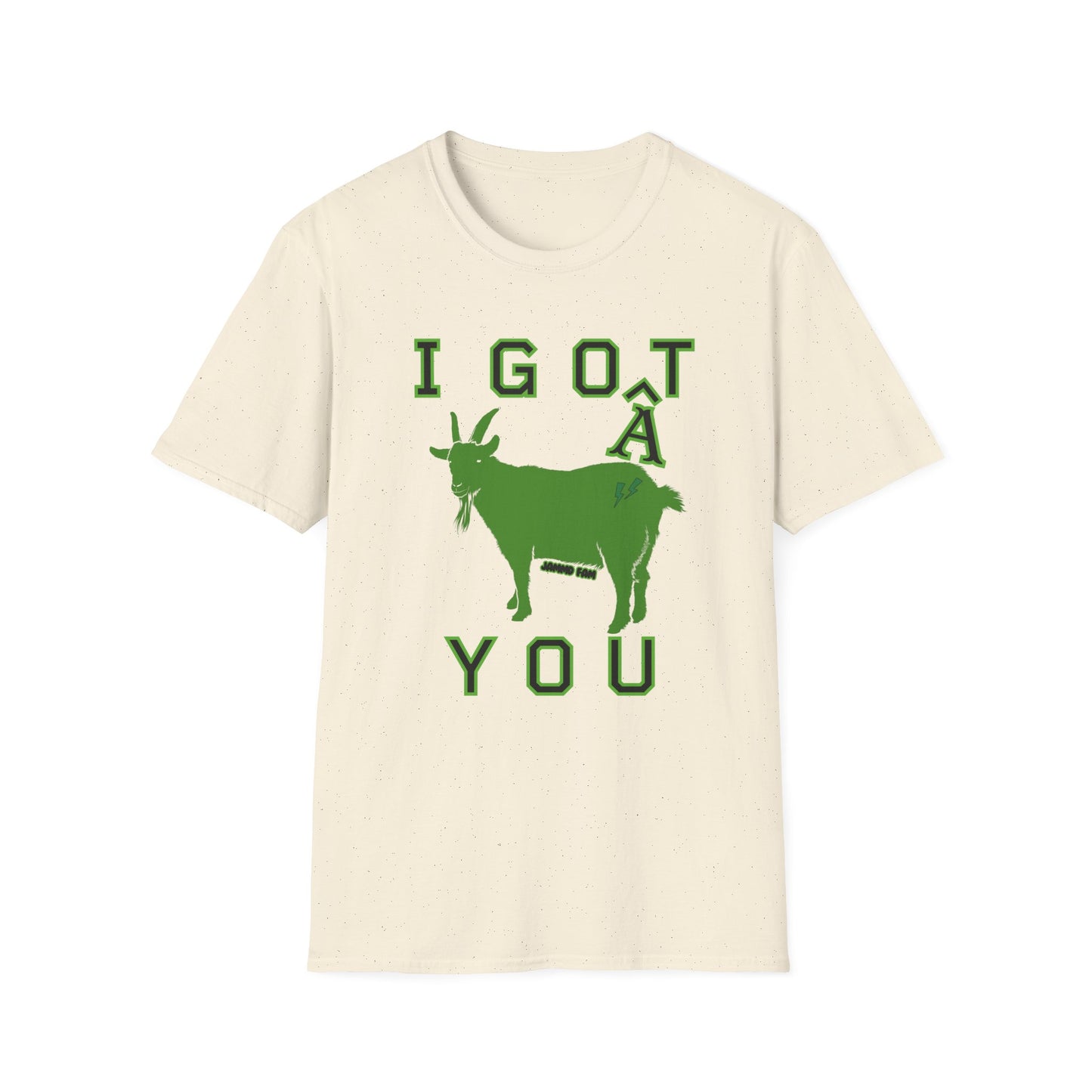 I Goat You Jammd Fam Homestead Crewneck T-shirt green goat