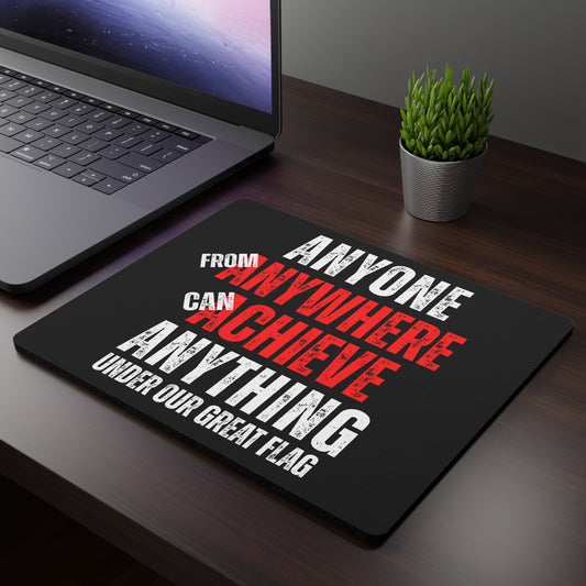 Anyone from Anywhere Themed Rectangular Mouse Pad - Celebrate National Identity