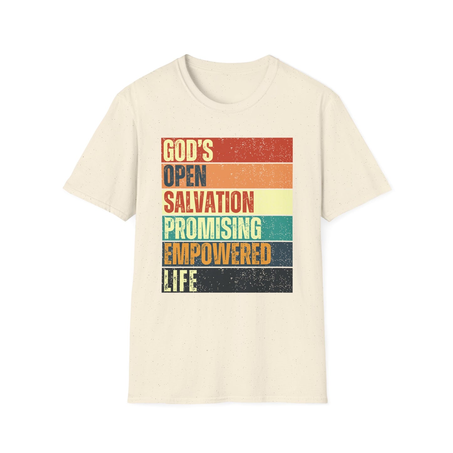 G.O.S.P.E.L. God's Open Salvation Promising Empowered Life Crewneck T-shirt
