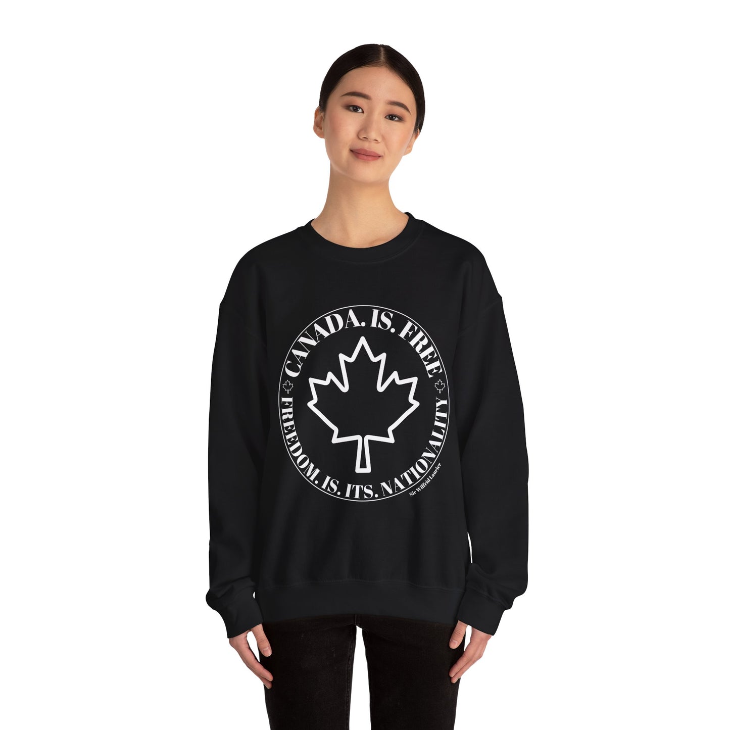 Canada Is Free, Freedom Crewneck Sweatshirt