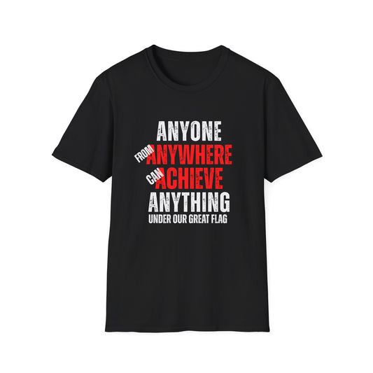 Anyone from anywhere... Unisex letter T-Shirt - Canada Pride Tee