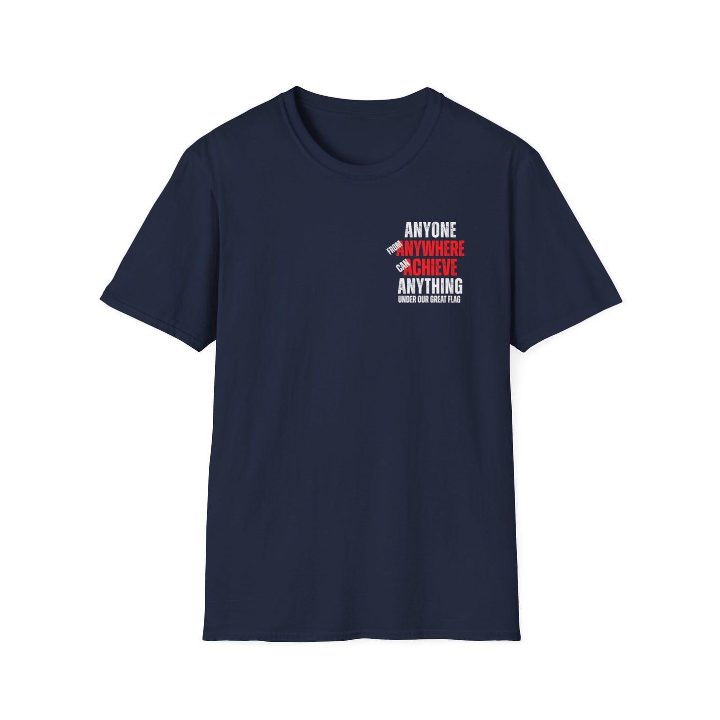 Anyone from Anywhere... Pocket Design, Unisex T-Shirt - Canada Pride Tee