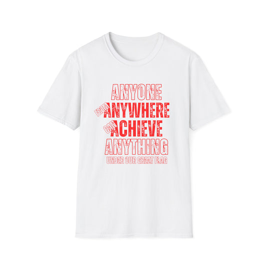Anyone from Anywhere. Unisex T-Shirt - Canada Pride Tee